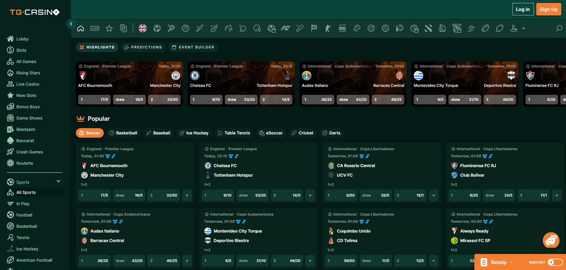 TG.Casino screenshot 5
