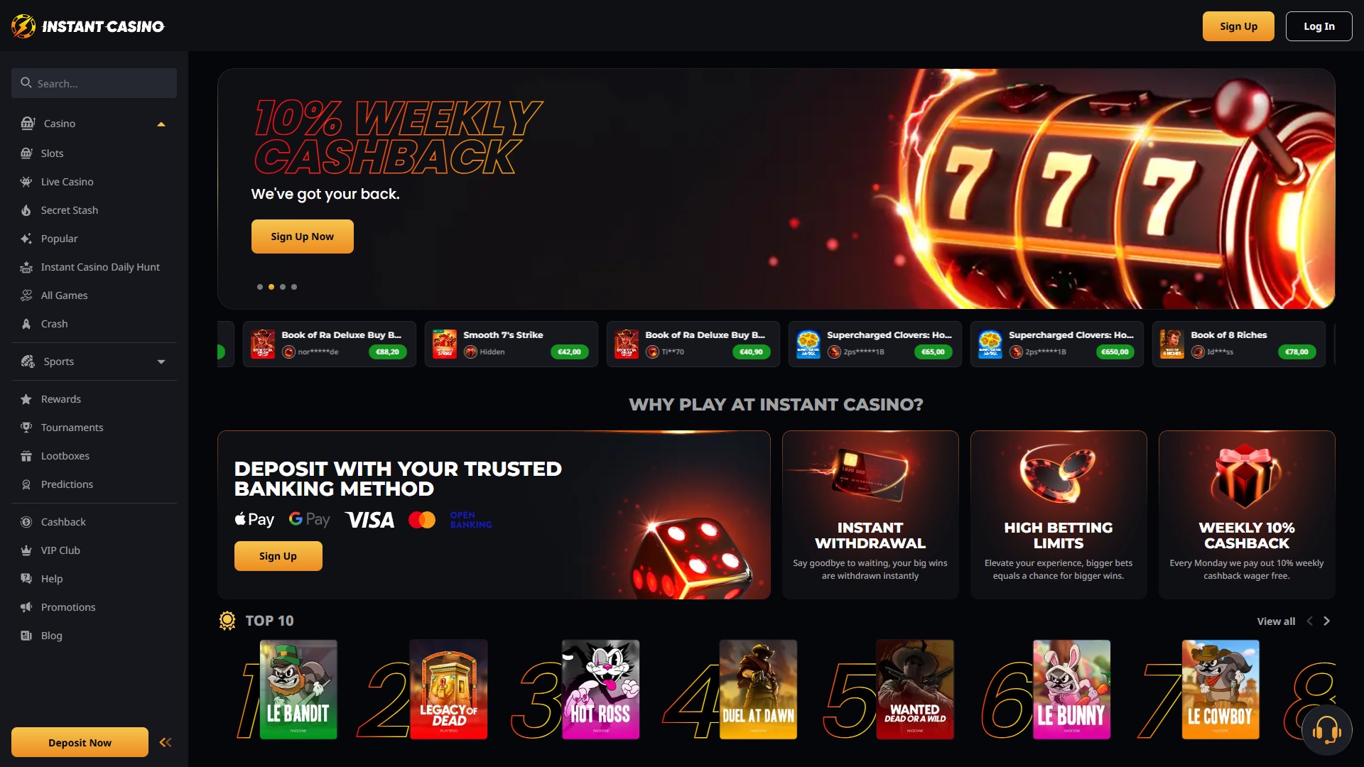 Instant Casino