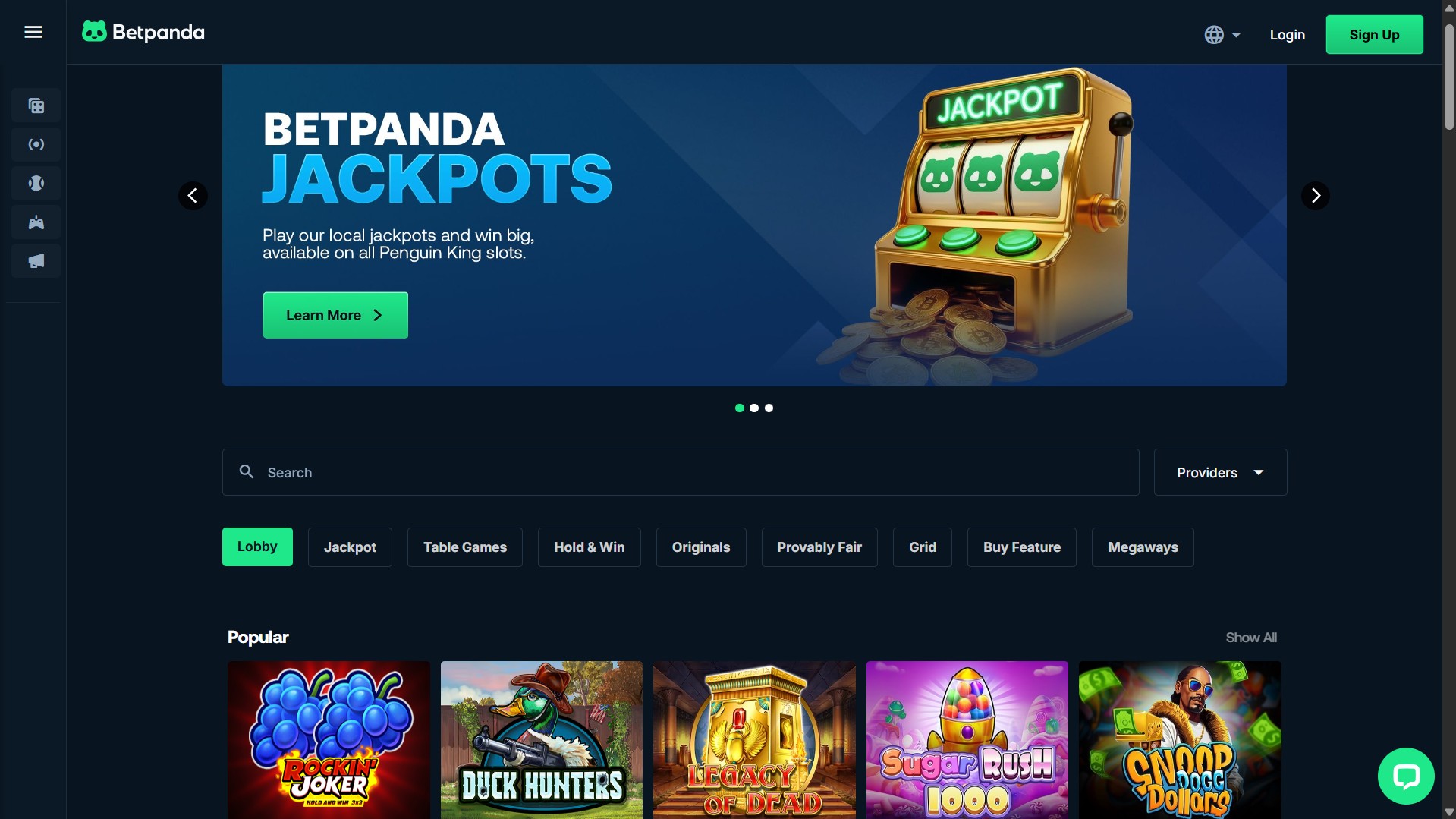 4. BetPanda - Trusted Ethereum Casino Option